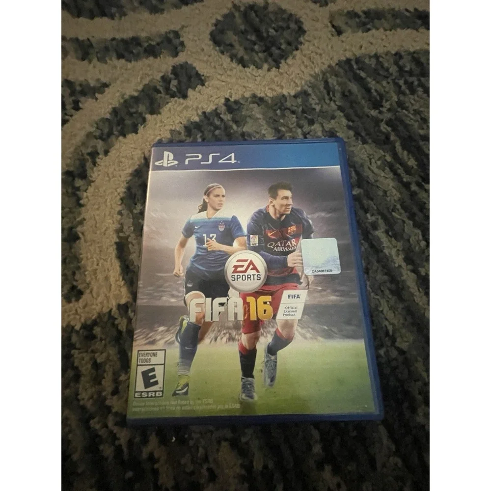 FIFA 16 (Sony PlayStation 4, 2015) PS4 CIB Soccer Game Original Case & Inserts